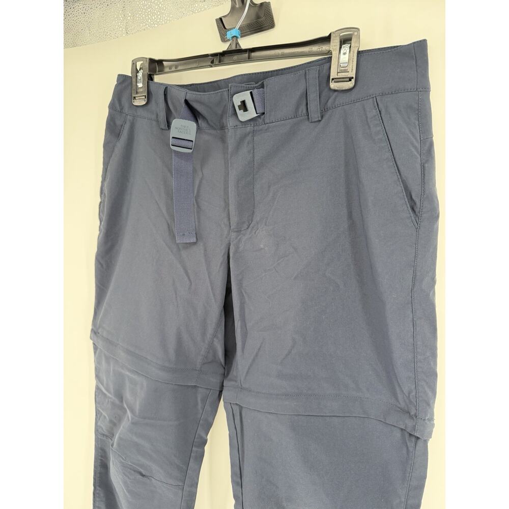 The North Face Women’s Bridgeway Zip Pants Size 10 Regular Navy FlashDry UPF - Picture 2 of 9